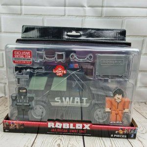 Roblox Action Collection - Jailbreak: SWAT Unit Vehicle [Includes Exclusive V...